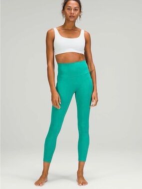lululemon Align High-Rise Pant with Pockets 25" Maldives Green Size 10